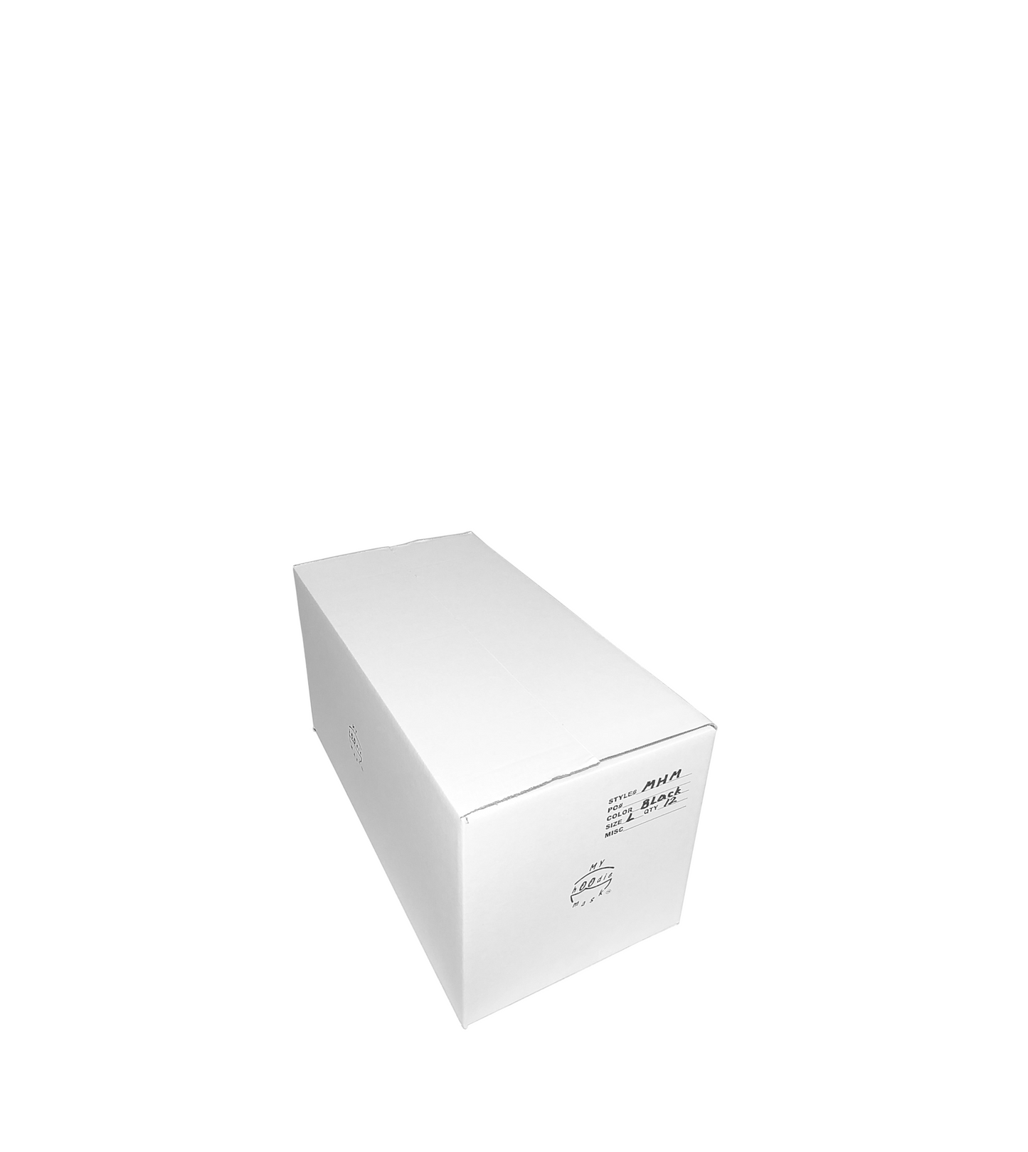 Hoodie Mask Sweatshirts Full-Zip, Glacier, Box of 12